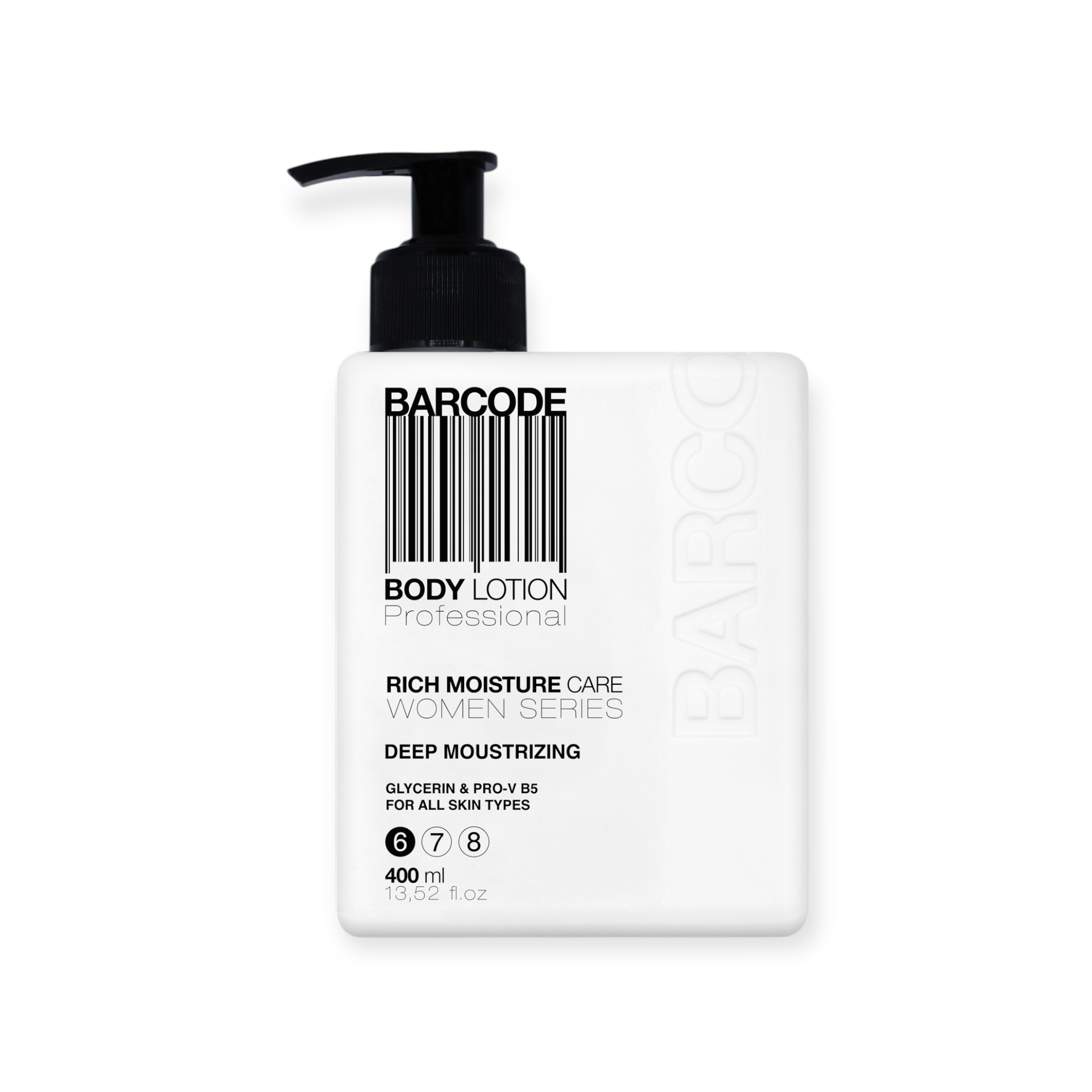 Barcode Body Lotion | Rich Moisture | 400 ml