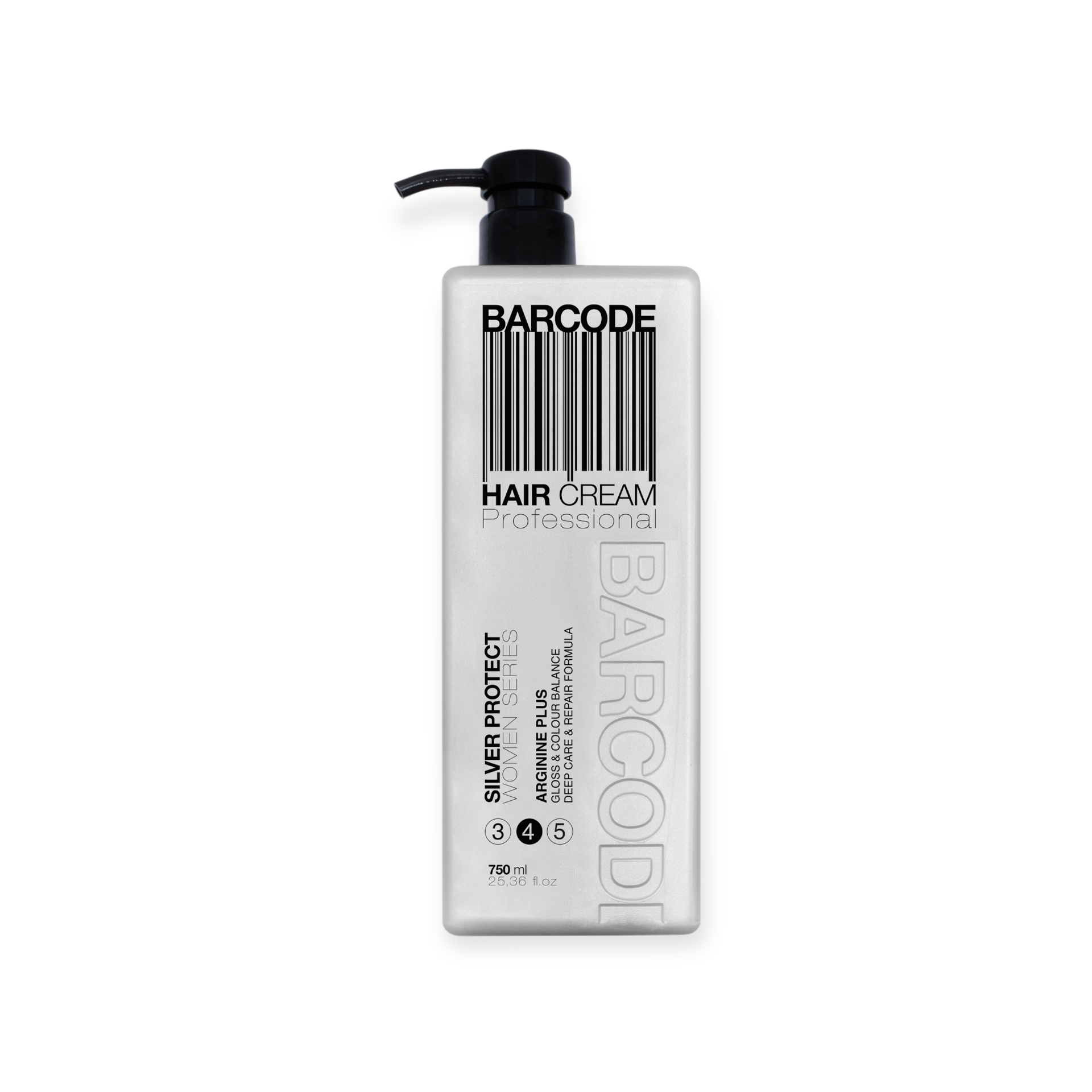 Barcode Hair Cream | Silver | 750 ml