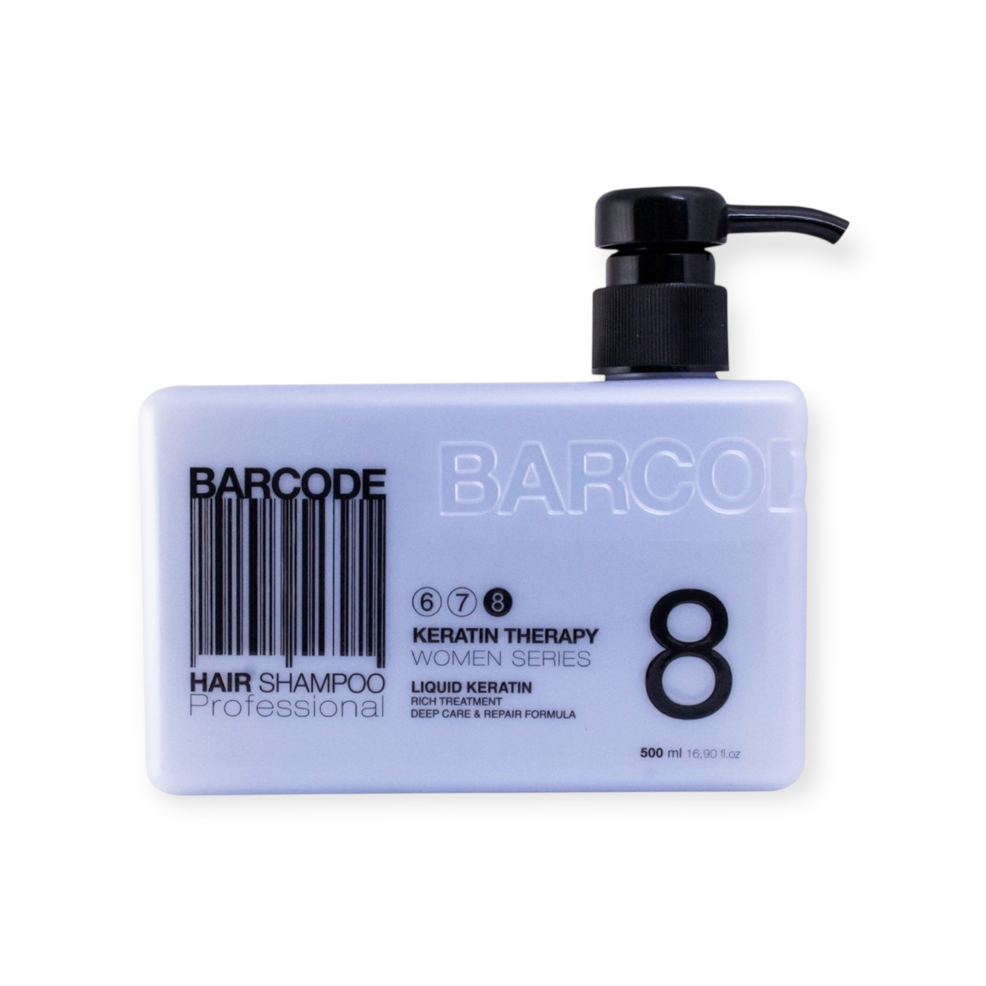 Barcode Hair Shampoo | Keratin | 500 ml