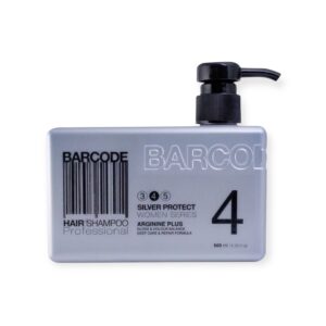 Barcode Hair Shampoo | Silver | 500 ml