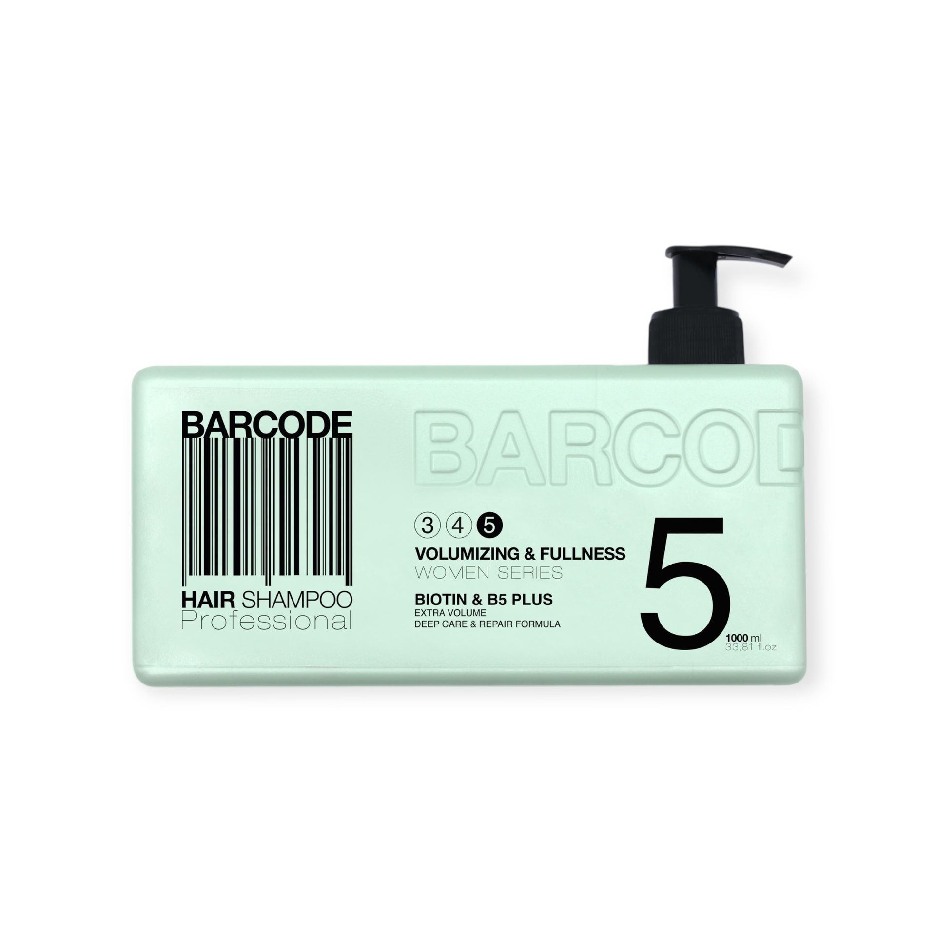 Barcode Hair Shampoo | Volumizing | 1000 ml