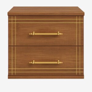 Cabinet K2 Barok TR | 2-Drawer Storage Unit with Baroque Design