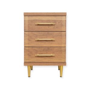 Cabinet ST-19 Barok | 3-Drawer Storage Unit with Elegant Baroque Design