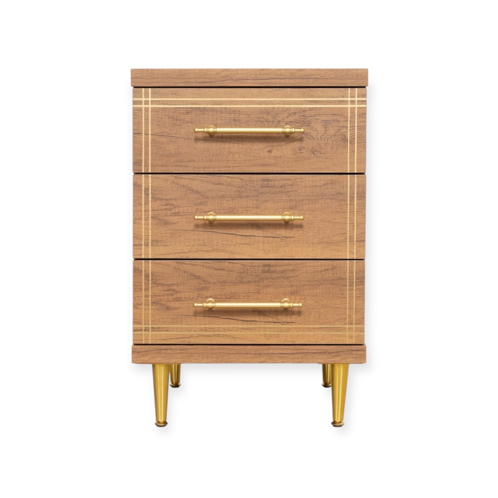 Cabinet ST-19 Barok | 3-Drawer Storage Unit with Elegant Baroque Design