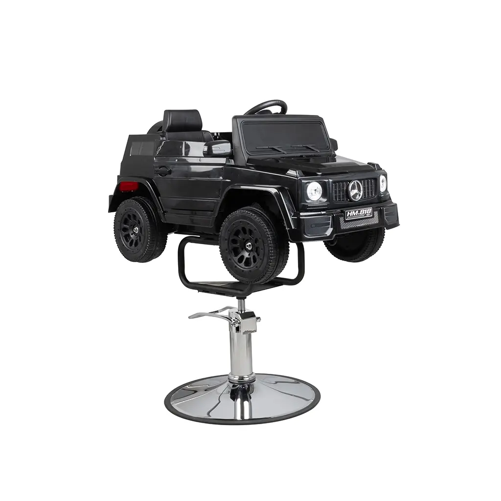Children Barber Chair FR-33012 Black | Kids SUV Salon Chair