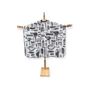 DITA Barber Cape – Barber Print Cutting Cape