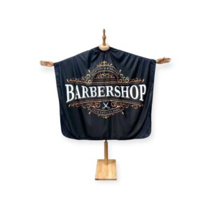 DITA Barber Cape – Super Black Classic Barbershop Edition