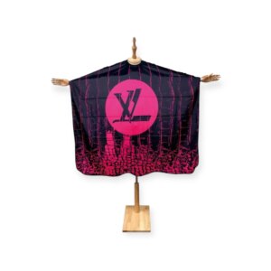 DITA Barber Cape – Super Black Pink Emblem Edition