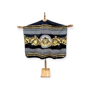 DITA Barber Cape – Super Black Royal Emblem Edition