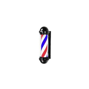 DITA Barber Pole Black BP-05 – 128.5cm | LED Rotating Classic Barbershop Sign