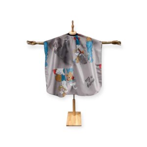 DITA Kids Barber Cape – Playful Cartoon Haircut Cape