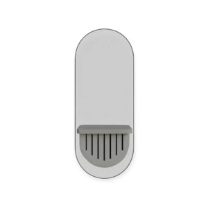 DITA Salon Mirror | JS-05 | Grey & Black | LED with Power Sockets & Dryer Holder
