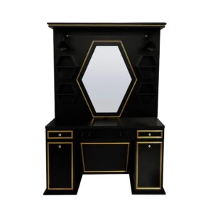 Mirror Station | MS-19 | Black & Gold