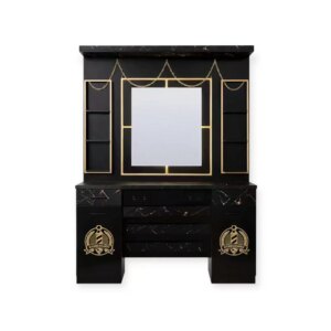 Mirror Station | MS-26 | Black & Gold