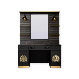 Mirror Station | MS-27 | Black & Gold