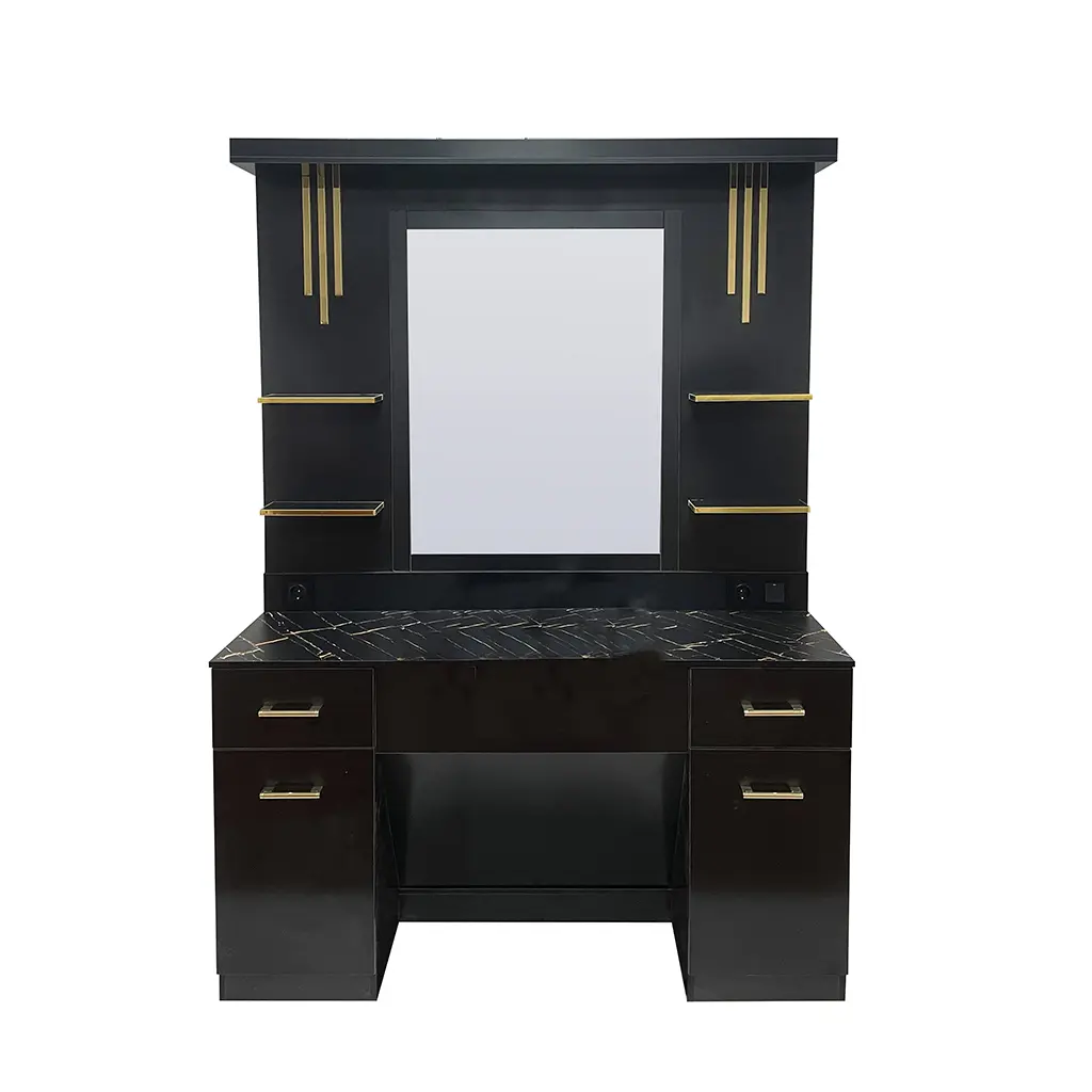 Mirror Station | MS-30 | Black & Gold