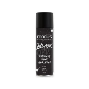 Modus Temporary Colour Hair Spray - Black 150ml