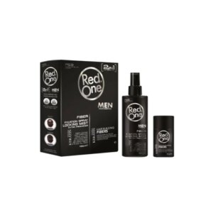 RedOne | Hair Fiber Topic Set | Dark Brown | 100ml + 12gr