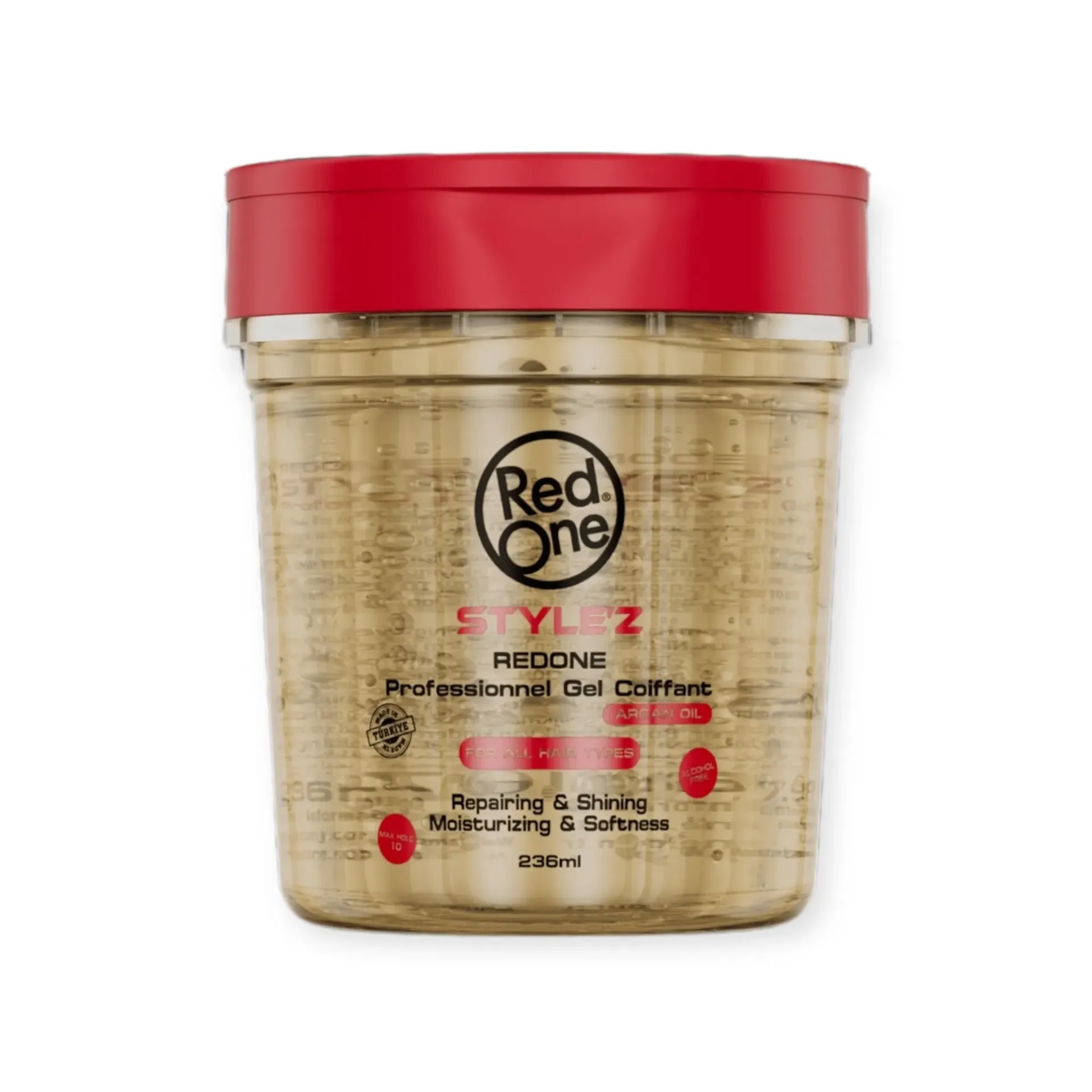 RedOne | Hair Gel | Stylez Argan Oil | 236ml