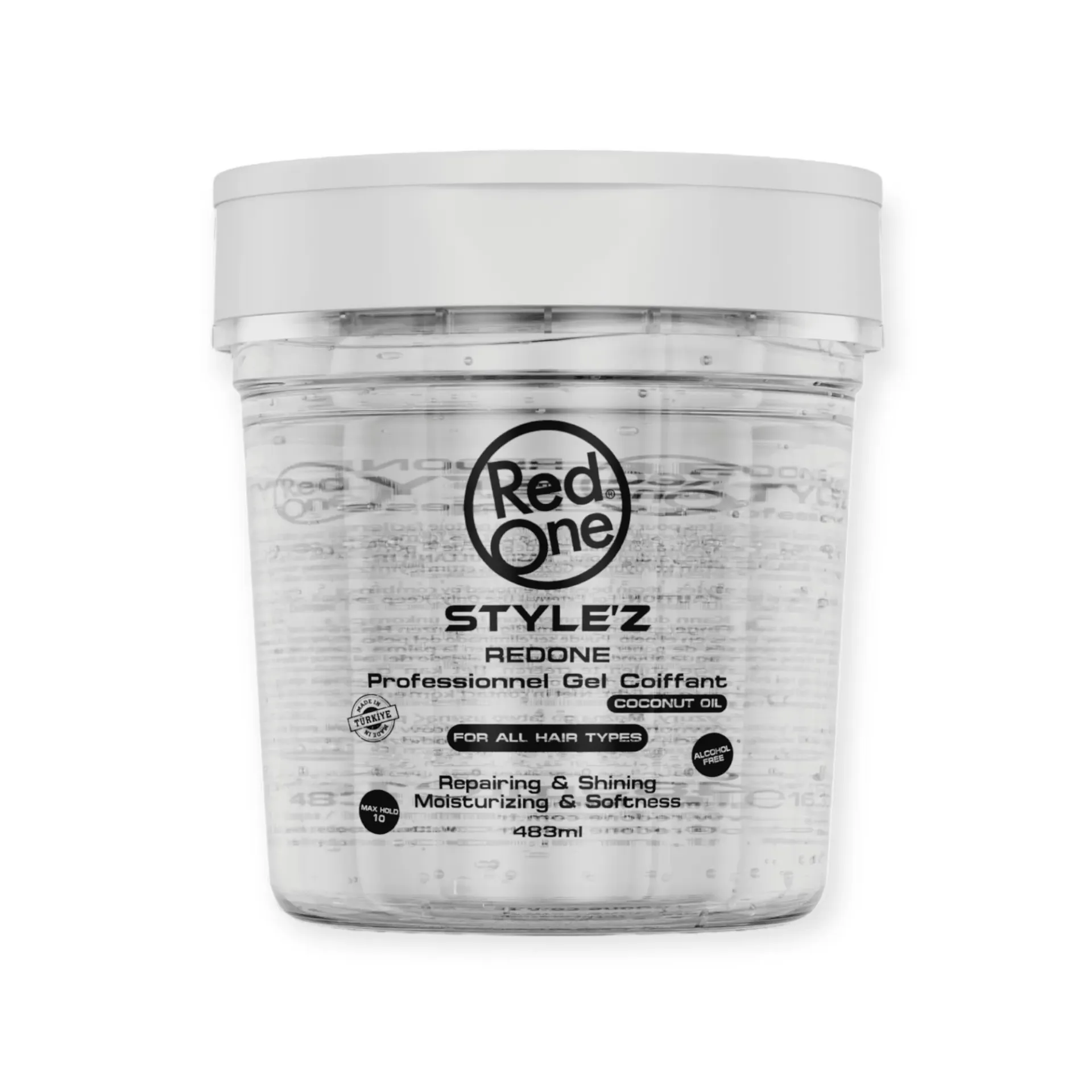 RedOne | Hair Gel | Stylez Coconut Oil | 483ml